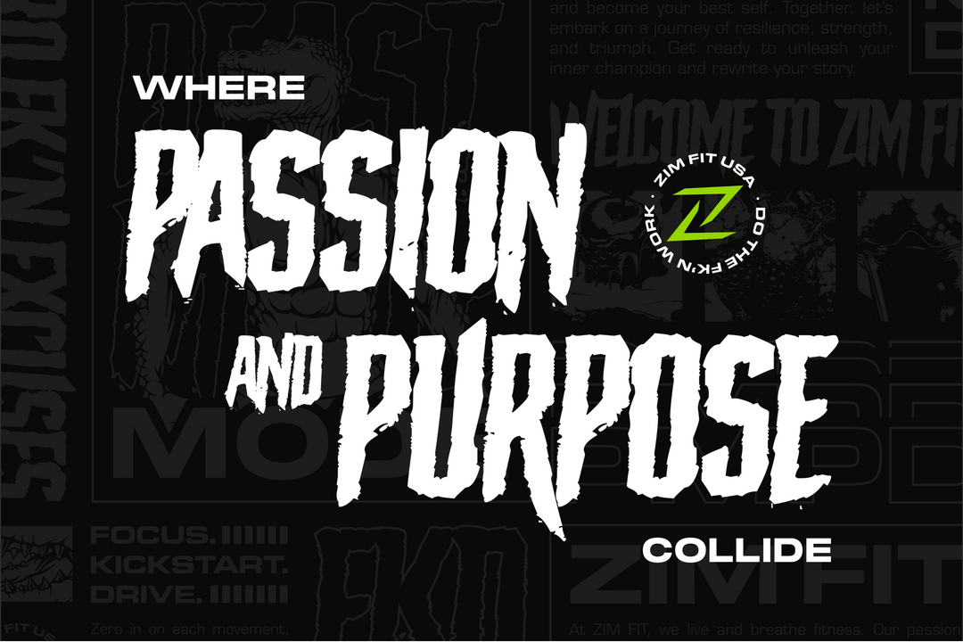 PASSION AND PURPOSE Banner (36” x 24”)