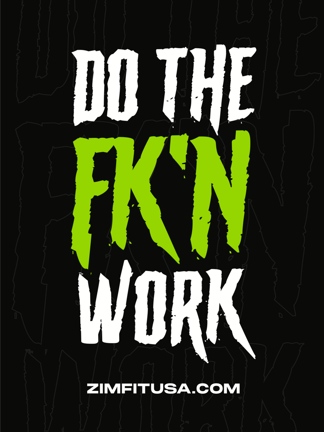DO THE WORK Banner (36” x 48”)