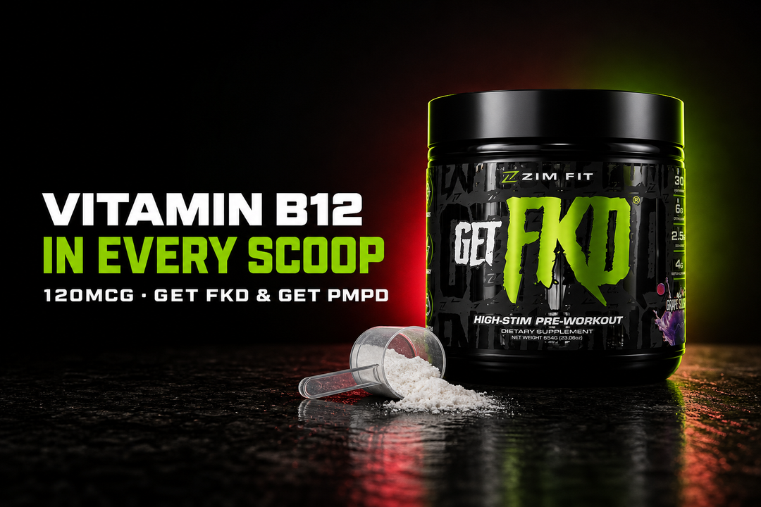 ZIM FIT Delivers More Than Caffeine: Why Vitamin B12 Belongs in Your Pre-Workout